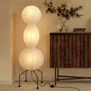 Axyaa Noguchi Floor Lamp: Japanese Wabi Sabi Design, LED Standing Light for Home, Hotel