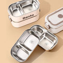 Axyaa 3-Layer Stainless Steel Lunch Box Set