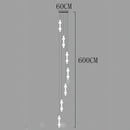 Axyaa Nordic Stair Chandelier Living Room Dining Pendant Ceiling Light Indoor Lighting