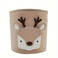 Axyaa Animal Print Storage Basket: Toys, Clothes, Shoes Organizer