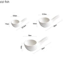 Axyaa Ceramic Plate Set for Molecular Cuisine and Fine Dining