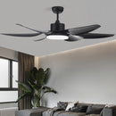 Axyaa Nordic LED Fan Light: Modern Style for Home and Office