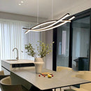 Axyaa Modern Pendant Lights Indoor Chandeliers LED Ceiling Lamp for Dining Room
