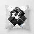 Axyaa Geometric Abstract Polyester Cushion Cover 45x45cm