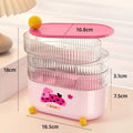 Axyaa Rotating Hair Accessories Organizer Box for Girls