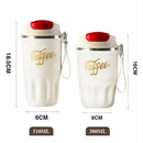 Axyaa Stainless Steel Coffee Mug with Rope | Vacuum Flask Travel Tumbler