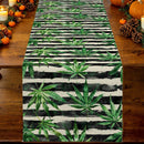 Watercolor Lines Table Runner by Axyaa: Indoor Outdoor Dining Long Cloth
