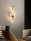 Axyaa Gold/Black Modern LED Wall Sconce for Hallways, Bedrooms & Home Decor