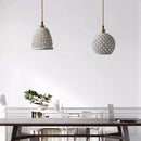 Axyaa Ceramic LED Pendant Light - Modern Indoor Hanging Lamp for Home Decor