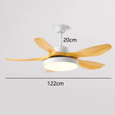 Axyaa Modern LED Ceiling Fan Lights for Indoor Lighting