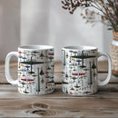 Axyaa Aviation Art Mug: Handcrafted Blueprints for Pilots