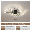 Axyaa Nordic LED Ceiling Lamp Modern Living Room Chandelier Bedroom Dining Lights