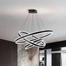 Axyaa Modern Stair Chandelier Pendant Lights - LED Ceiling Lamp for Living Room