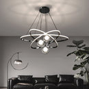 Axyaa Modern Pendant Chandelier LED Ceiling Light for Dining Room & Living Room