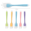 Silicone Cake Cream Scraper by Axyaa: Transparent Butter Mixer Spatula
