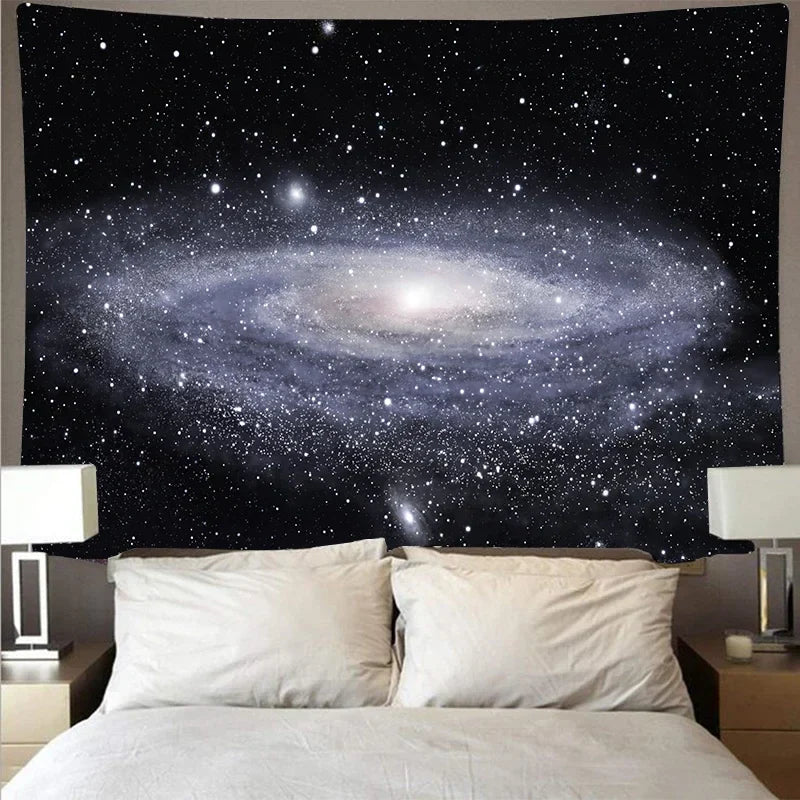 Axyaa Galaxy Star Large Tapestry Wall Cloth Psychedelic Hanging Beach Towel