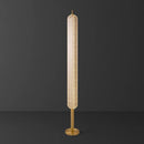 Axyaa LED Floor Lamp: Minimalist Remote Control Dimming Nordic Ins Style Vertical Light