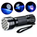Axya 21 LED UV Blacklight Detector - Detects Pet Stains, Bed Bugs