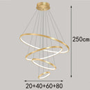 Axyaa LED Chandeliers Pendant Lamps for Modern Home Decor & Indoor Lighting