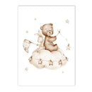 Nursery Wall Art Canvas Painting for Kids Room Decor by Axyaa