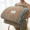 Axyaa Chenille Yarn Knit Blanket: Soft Throw for Couch or Bed