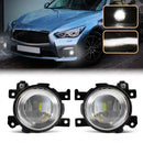 Axyaa LED Fog Lamps for Infiniti Q Series 2014-2020 - Front Bumper Headlights