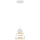 Axyaa Iron Cage Ring Chandelier Pendant Light - Retro Hollow Design