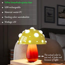 Axyaa Fly Amanita Mushroom Lamp with Dual Color LED Bulb