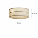 Axyaa Wabi Sabi Fabric Ceiling Chandelier for Home and Hospitality Settings
