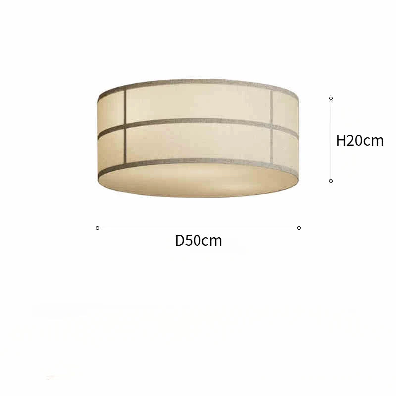 Axyaa Wabi Sabi Fabric Ceiling Chandelier for Home and Hospitality Settings