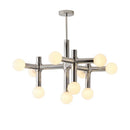 Axyaa Tubular Glass Chandelier Pendant for Kitchen Living Dining Room