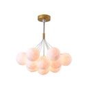 Axyaa Modern Resin 3D Printed Chandelier for Kids' Room, Living Room, Dining Room
