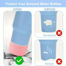 Axyaa Pink Bow Silicone Cup Accessories Set for 30/40 OZ Tumbler