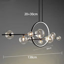 Axyaa Nordic Dining Room Pendant Light Chandelier for Indoor Living Room Lighting