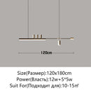 Axyaa Modern LED Ceiling Chandelier for Dining Table Decor