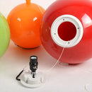 Axyaa Acrylic Balloon Light: Modern Dual Wall Sconce & Chandelier, E27 Pull Switch Lamp