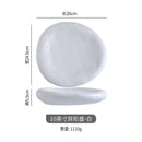 Axyaa Ceramic Sashimi Plate Set - Elegant & Versatile for Home and Restaurant Use