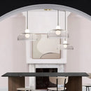 Axyaa Double Ball Glass Pendant Lights for Home Decor
