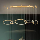 Nordic Dining Room Pendant Light | Axyaa Chandelier for Living Room and Indoor Lighting