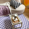 Axyaa Plaid Comfort Living Room Rug