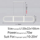Axyaa Modern Minimalist LED Hanging Lamps for Dining Table and Kitchen