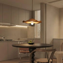 Axyaa Lotus Leaf Retro LED Pendant Light for Zen Tea Room and Living Room