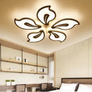 Axyaa Modern LED Ceiling Light for Living Room, Bedroom, and Study Room – Acrylic Chandelier Lamp Fixtures, AC90-260V