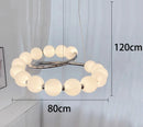 Axyaa Modern Living Room Chandeliers - Indoor LED Ceiling Lamp Hanging Lights