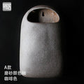 Ceramic Hanging Vase Wall Decoration Flower Pot for Japanese Flower Arrangement by Axyaa