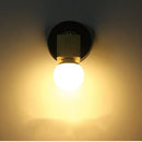 Axyaa Nordic LED Wall Lamps Up Down Rotate Wood Iron Stair Light Fixtures