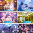 Axyaa Jellyfish Ocean Night Light Projector with 6 Films & Timer
