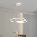 Axyaa Modern Minimalist Chandelier: Dimmable Pendant Light for Dining Table, Bar, and Home