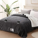 Axyaa Heated Electric Blanket Queen Size, 10 Heating Levels, 12H Auto Off