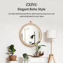 Axyaa Nordic Hand-Woven Decorative Wall Mirror
